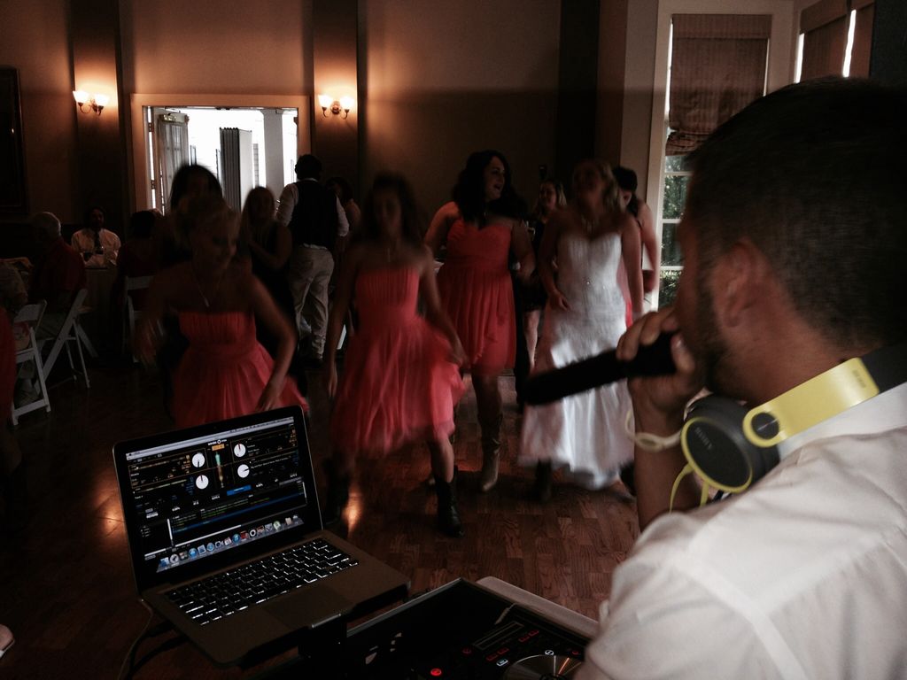 Bridesmaid Dance at 200 person Wedding Hamilton Mi