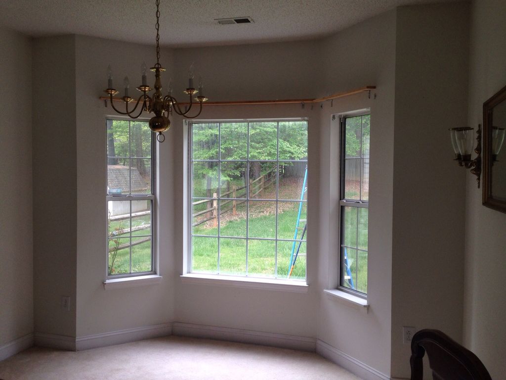 inside view of bay window