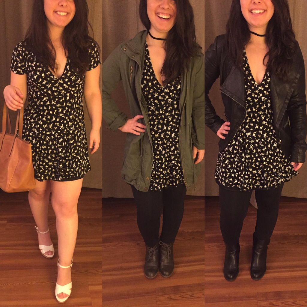 Client Photo: 1 Dress, 3 Seasons 
