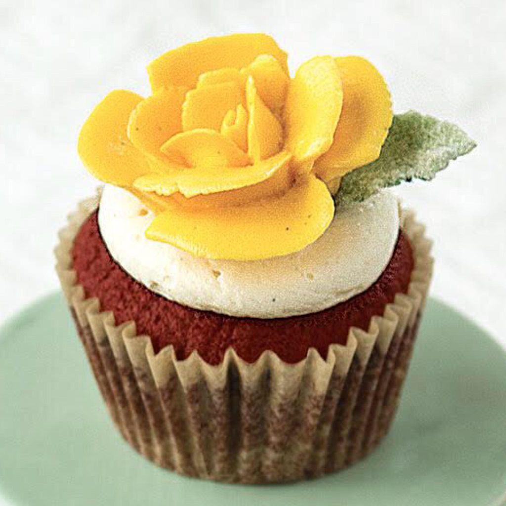 The Heartbeet: beet red velvet cake, whipped cream