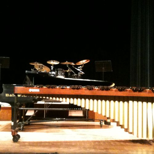 Senior Recital set up 2011