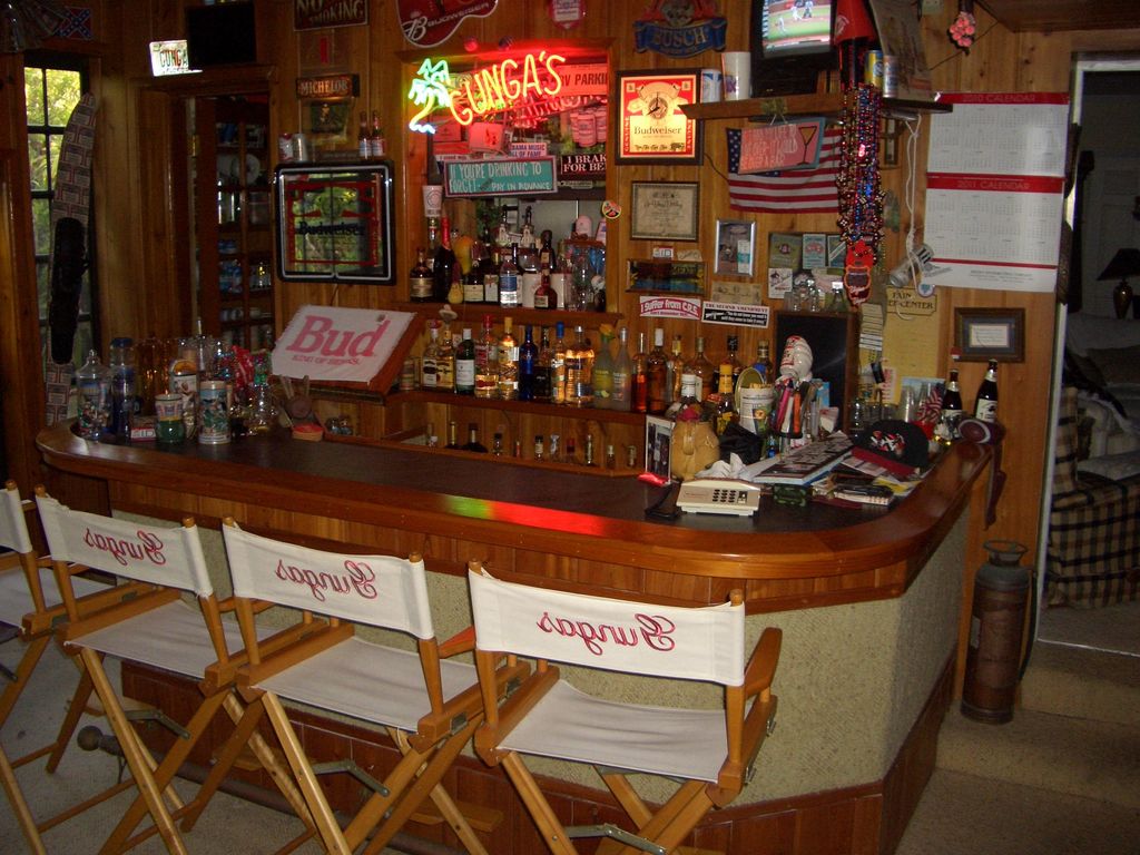 Built this small bar for home owner complete with 