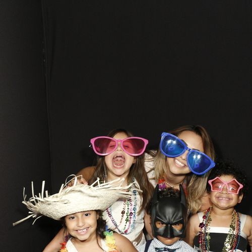 Even kids have fun with our Photo Booth!