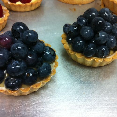 Blueberry tarts