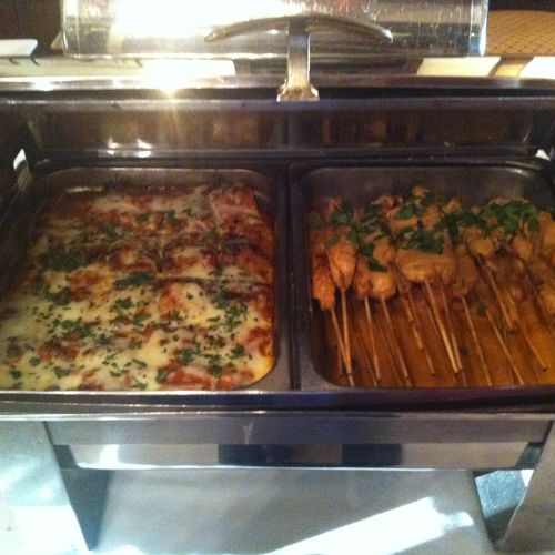 Vegetarian Lasagna and Asian Chicken Stay for Scri