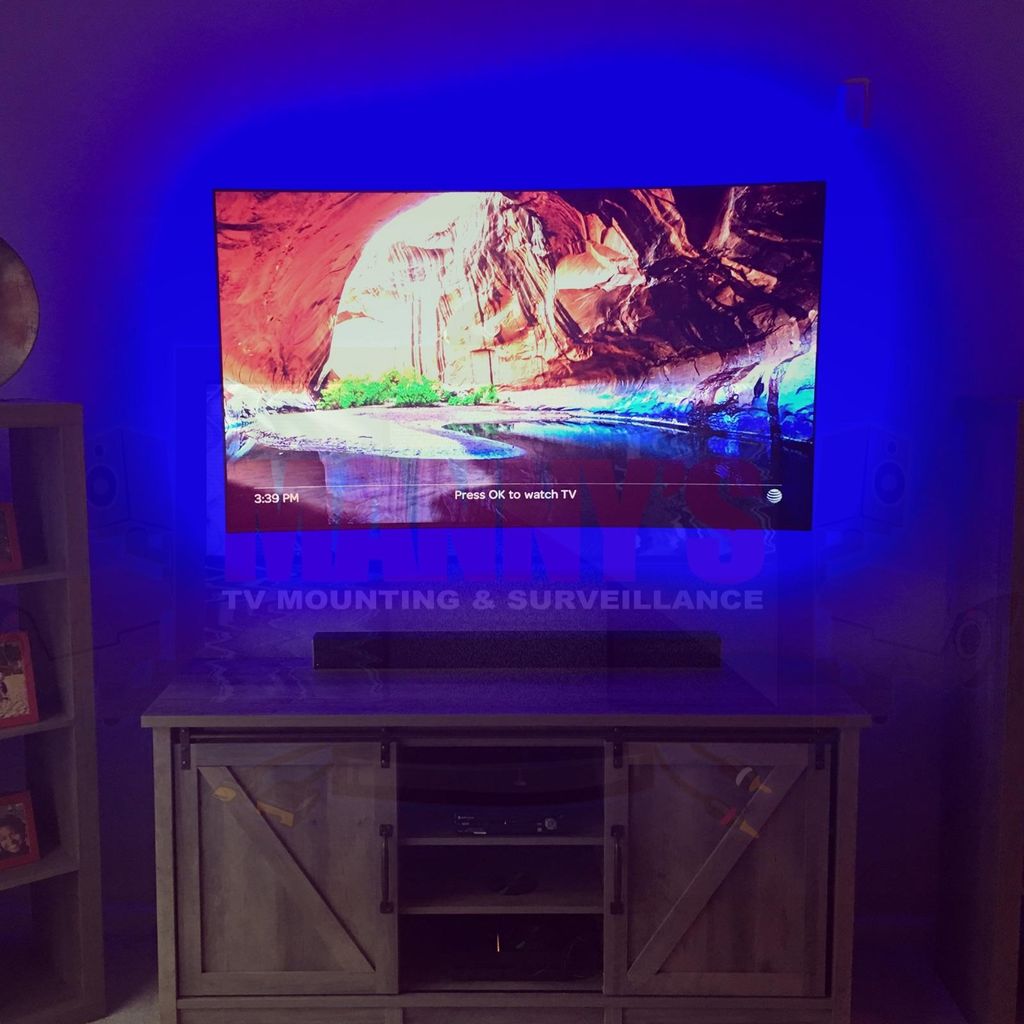 TV Install , soundbar install,  LED Light Install-