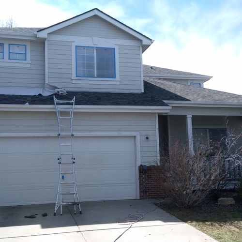 New Roof.  New gutters.  Repainted the house. 
201
