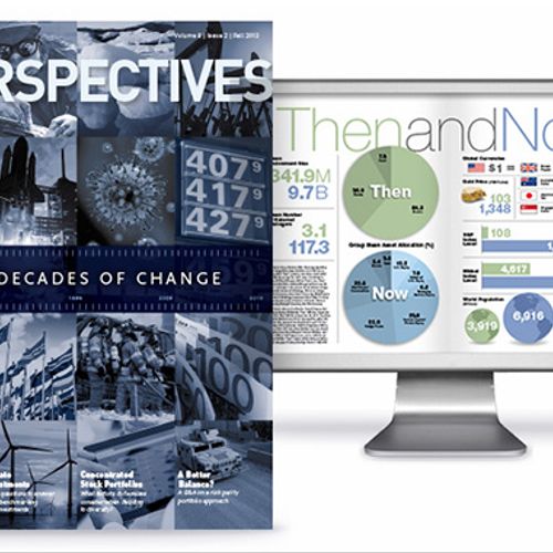 Bi-annual news magazine for clients of global inve