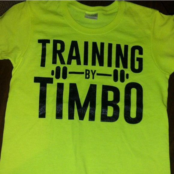 Training by Timbo