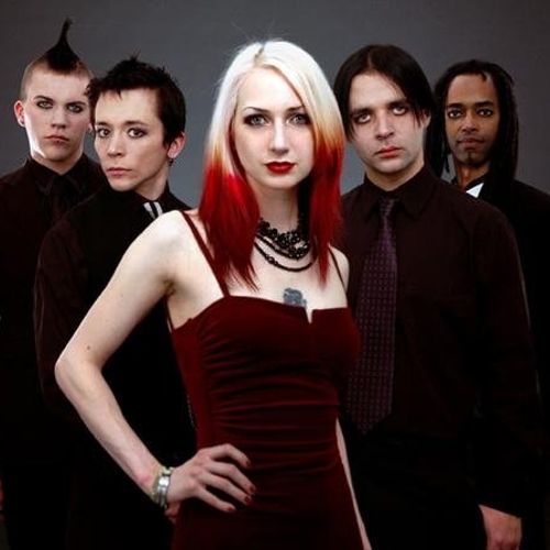 Christina with her band in 2006