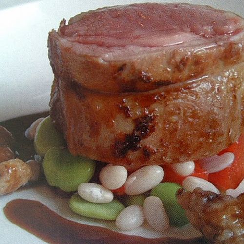 Braised Lamb Noisette with five-spice