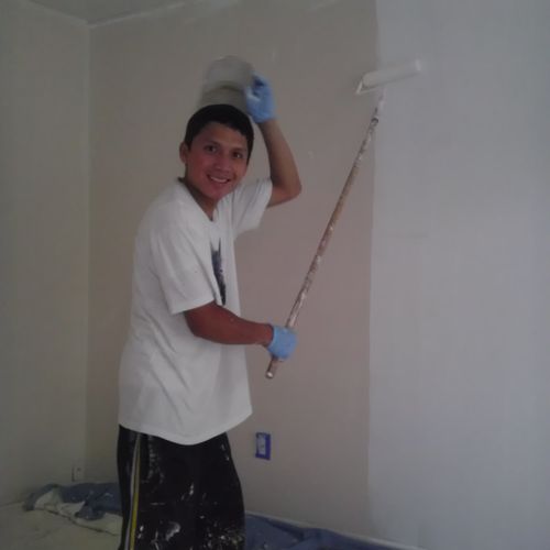 I'm painting the inside masterbedroom