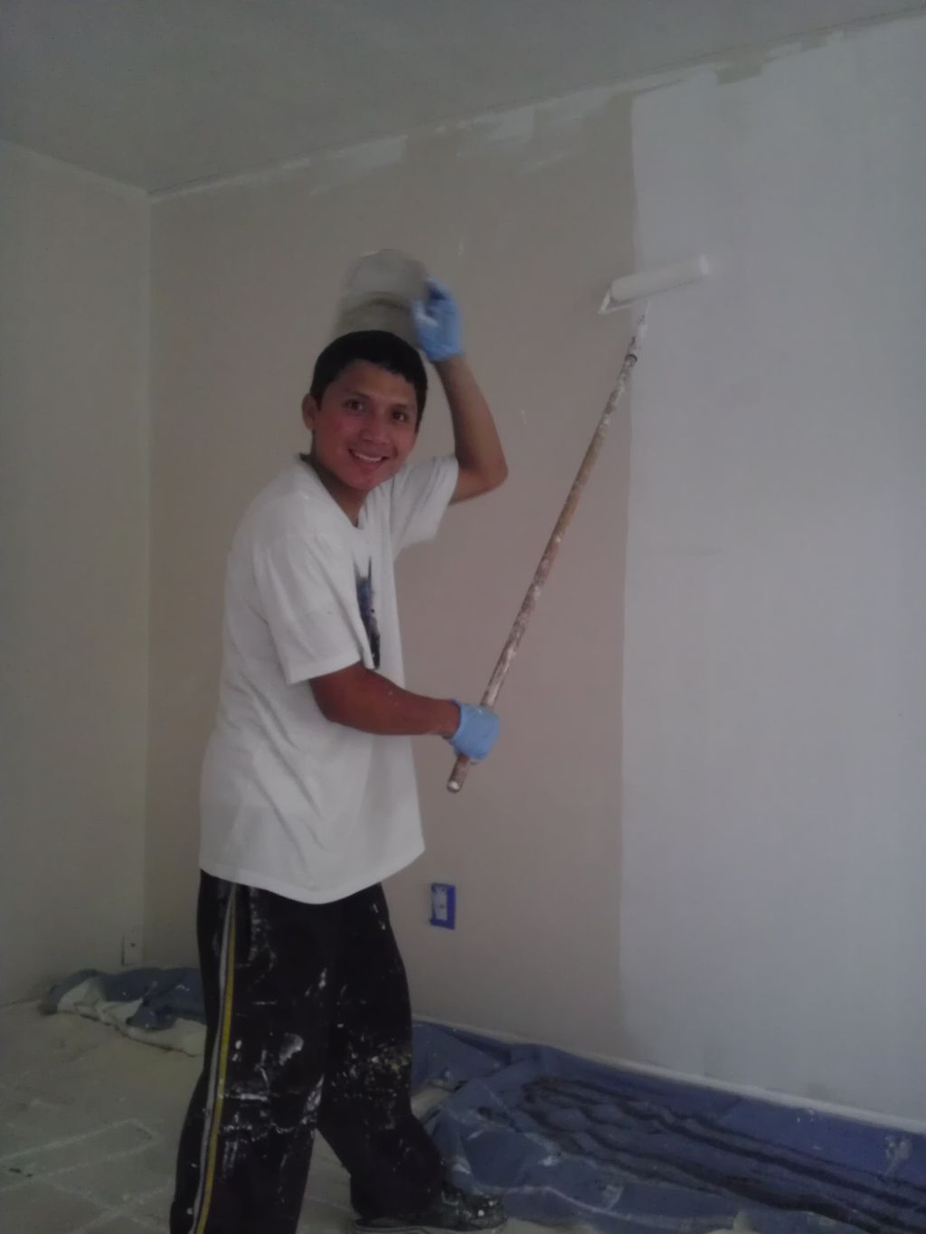 I'm painting the inside masterbedroom