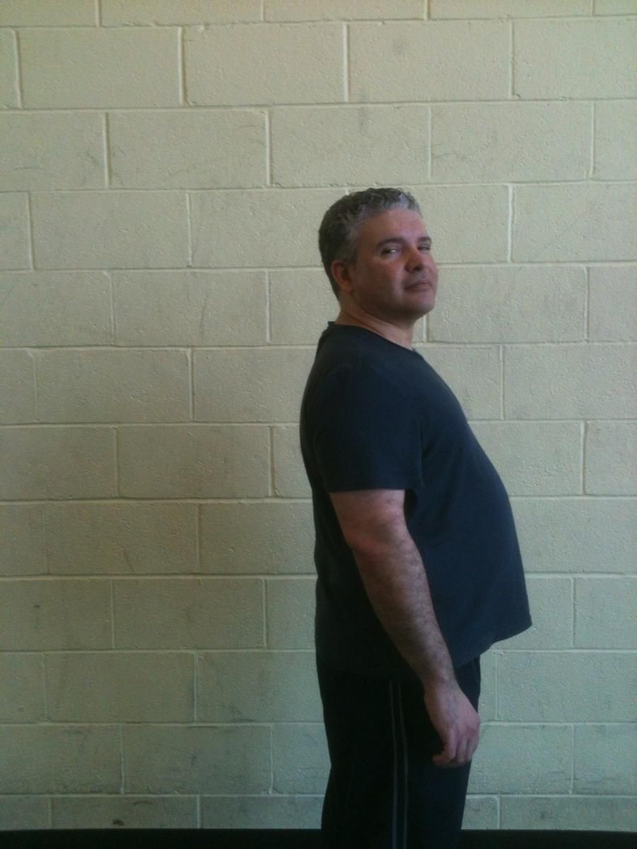 This a picture of Altair before his fitness traini