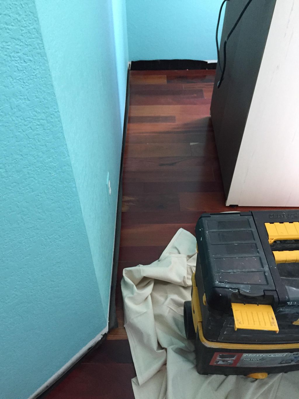 Base Trim Before Pic