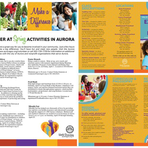 Brochures & Branding // City of Aurora