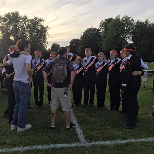 South Hadley Percussion at a competition.