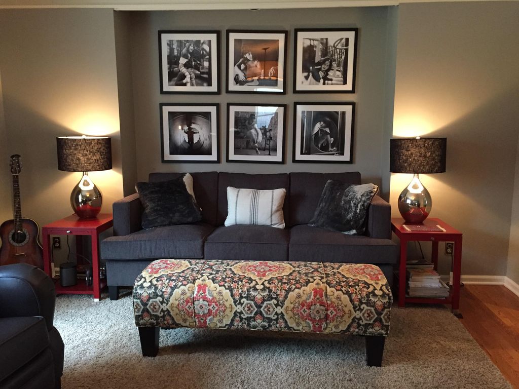 Family Room custom furniture and design to highlig