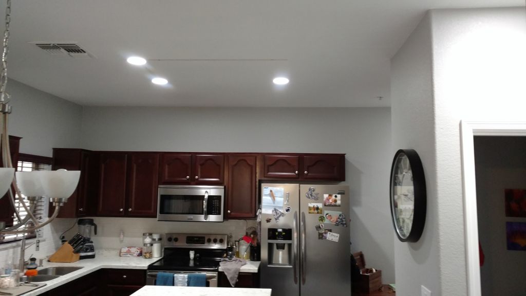 Added Recessed Lighting