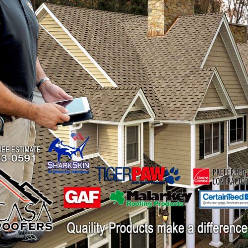 Certified Gaf roofing contractor
