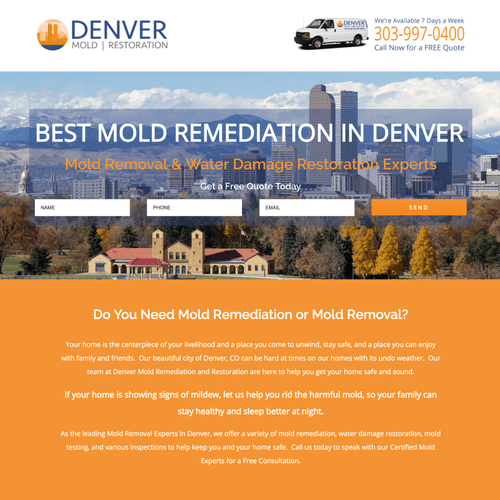 Denver Mold Remediation & Restoration - Branding, 