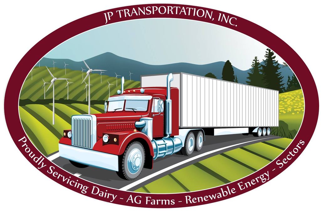 Logo created with Adobe Illustrator for a trucking