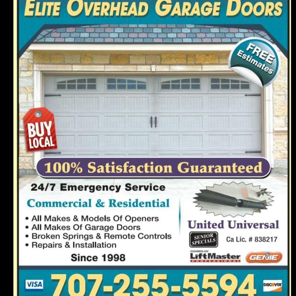 Elite Overhead Garage Door