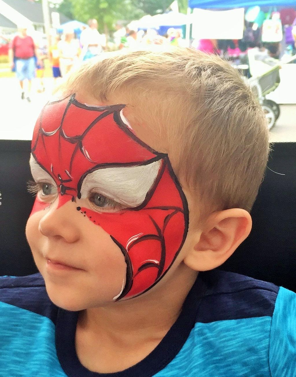 Marbled Palette: Spider man