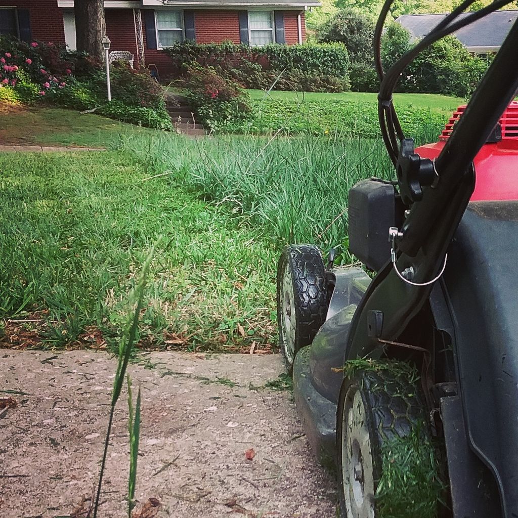 Lawn mowing small residential properties