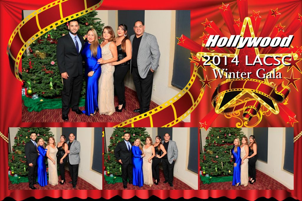 This party had a Hollywood theme.