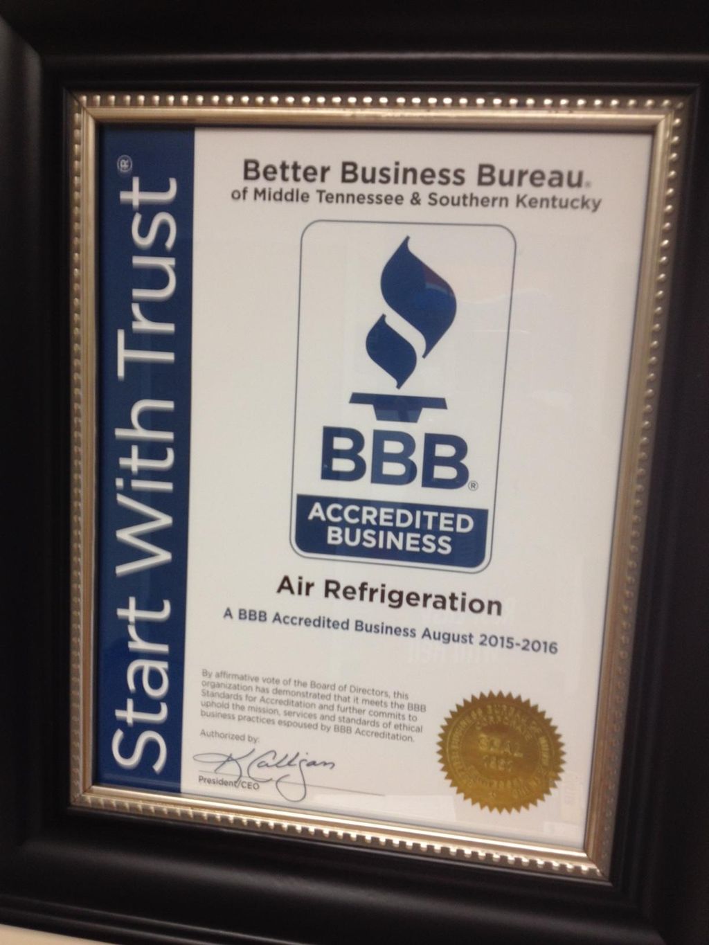 BBB ACCREDITED