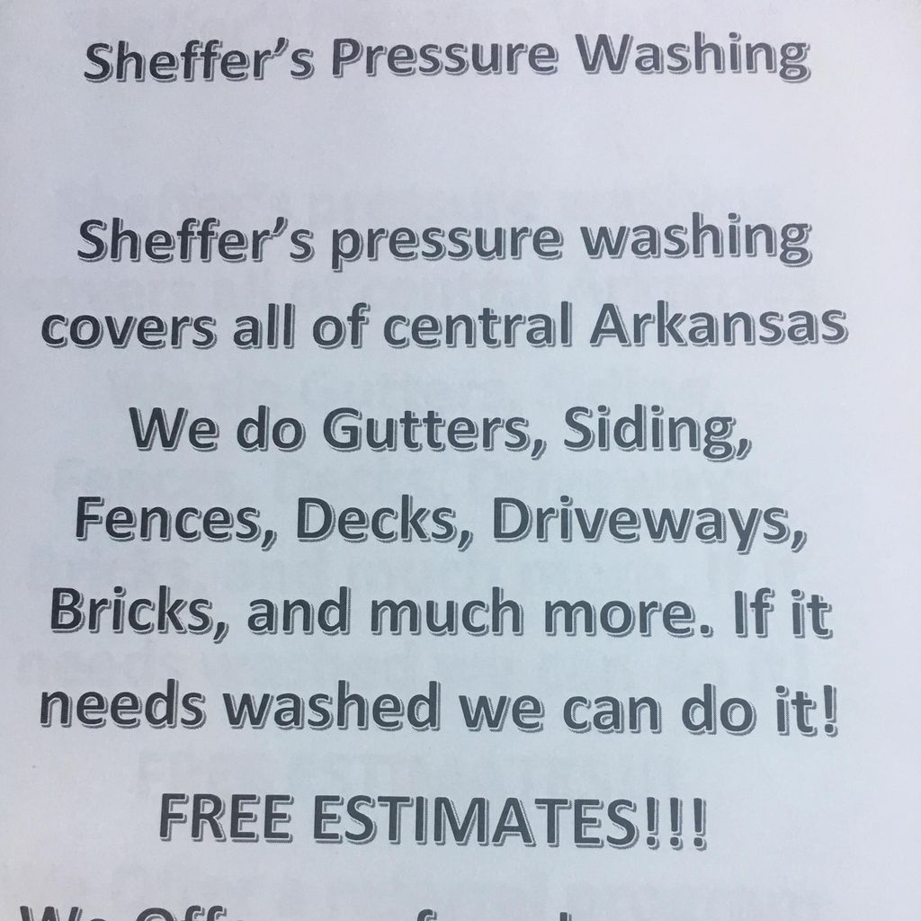 Sheffer's Pressure Washing