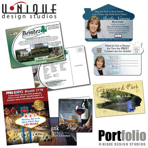 Need to promote yourself? A nice postcard mailer w