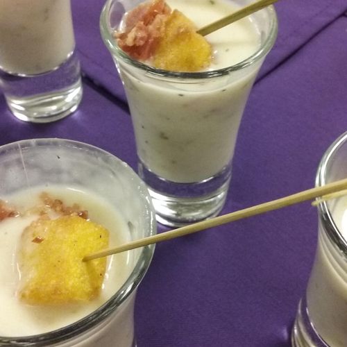Clam Chowder Shooters
