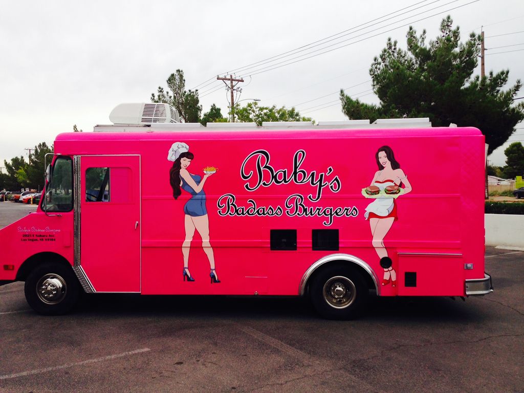 Food Truck Wrap - Baby's Bad Ass Burgers