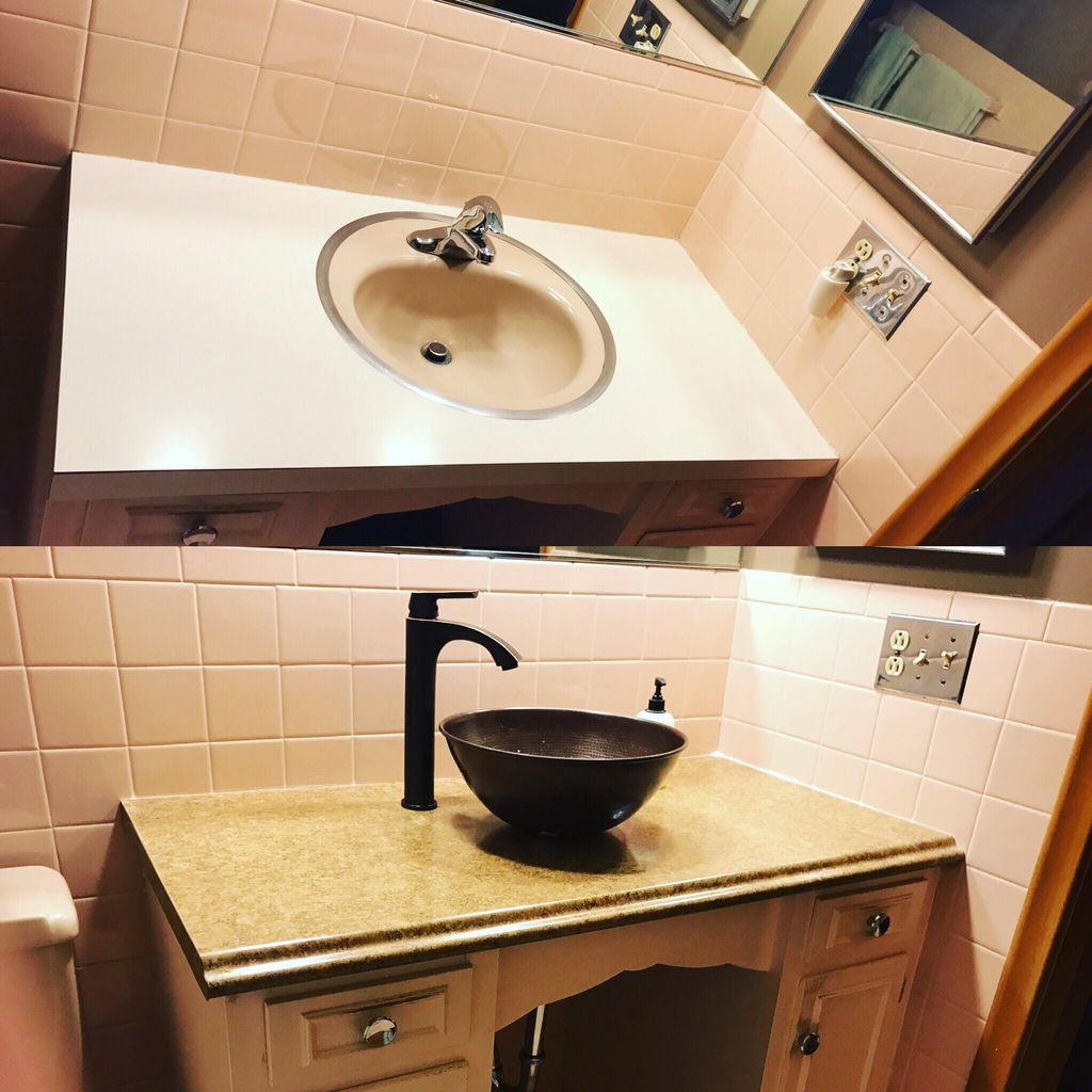Custom vanity top