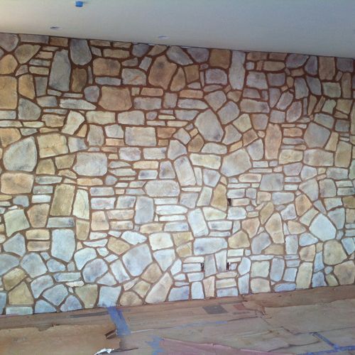 Stone Wall,
Custom Home - La Jolla