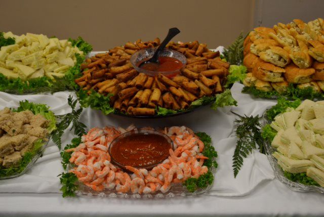 Shrimp Cocktail, Shanghai Pork Lumpia