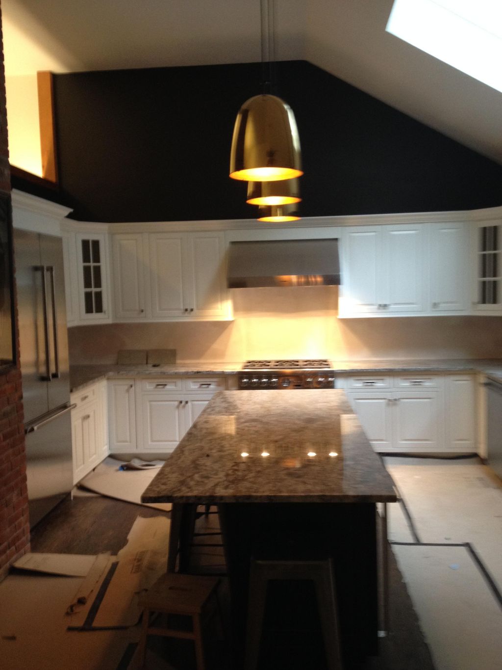 Installation of kitchen appliances