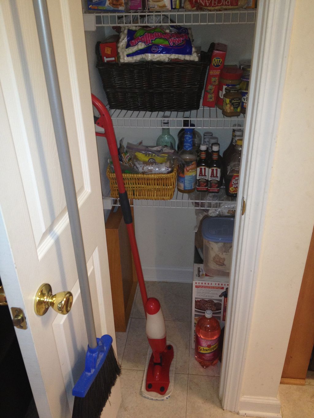 After PLP emptied, cleaned,and then organized the 