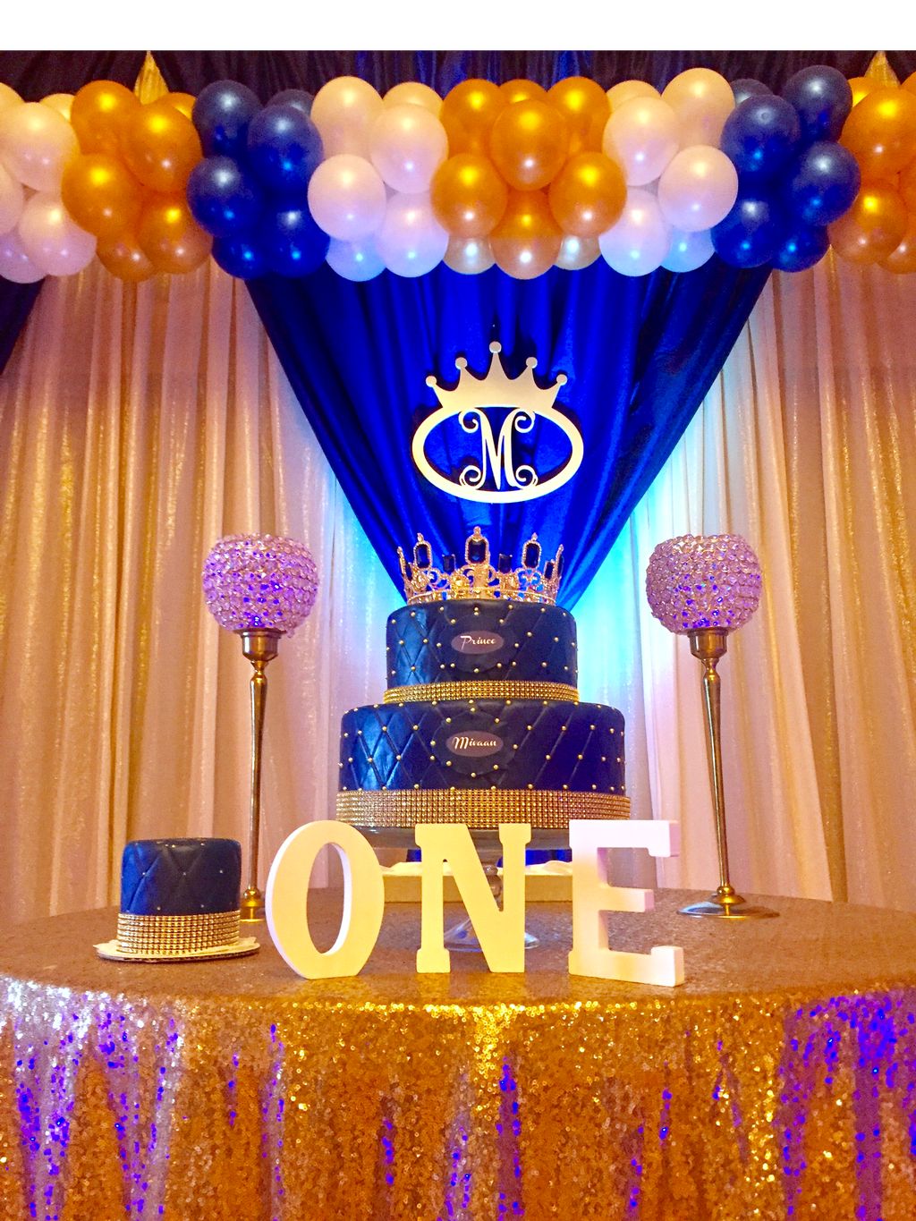 Big One Bash decor brought to you by us! We also o