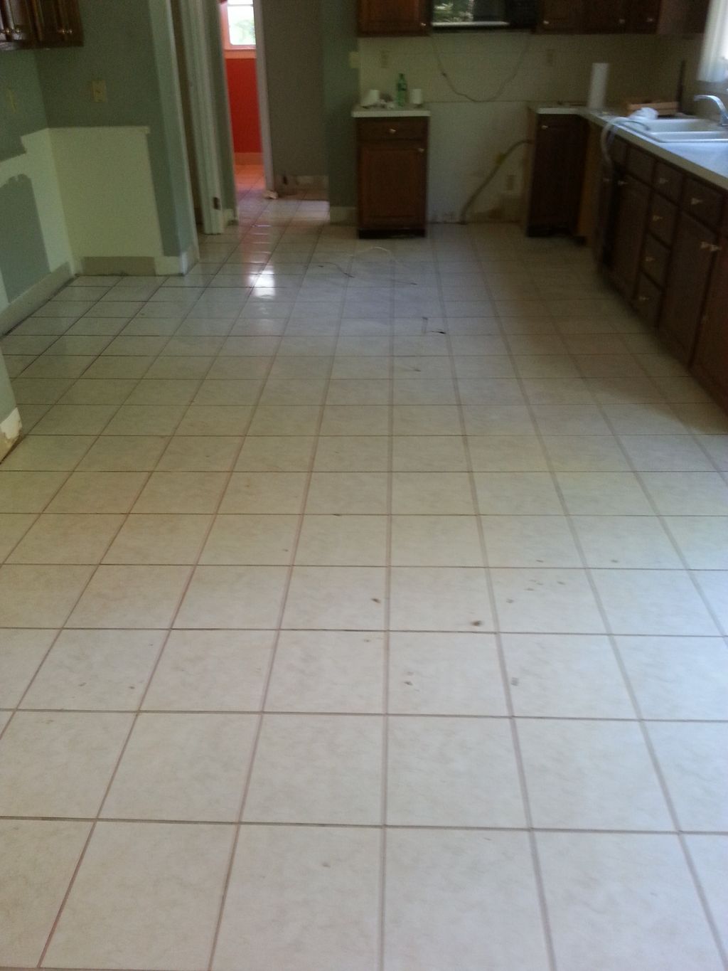 ceramic tile install