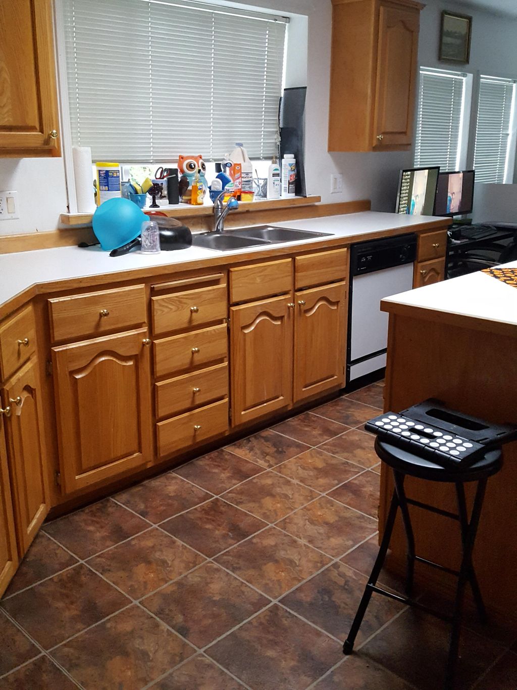 Deep cleaning and organizing