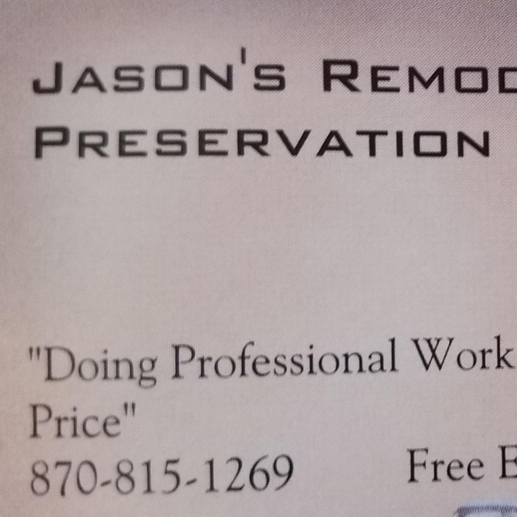 Jason's Remodeling and Preservation Services