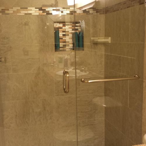 Shower remodel project