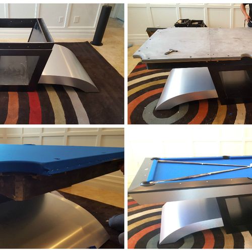 New Pool Table Installation for this lovely Infini