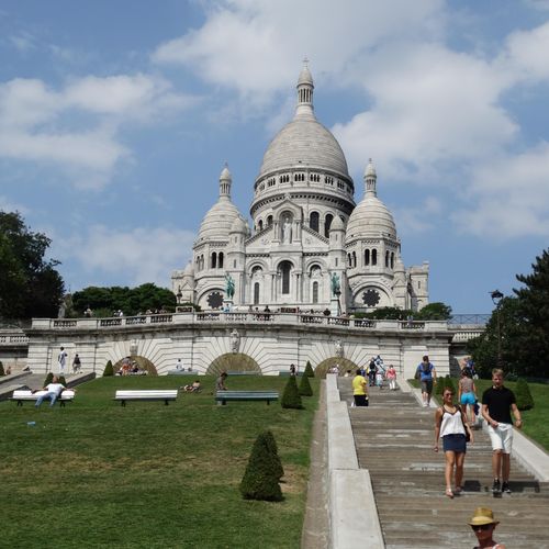 La Basilique du Sacre-Coeur a Paris