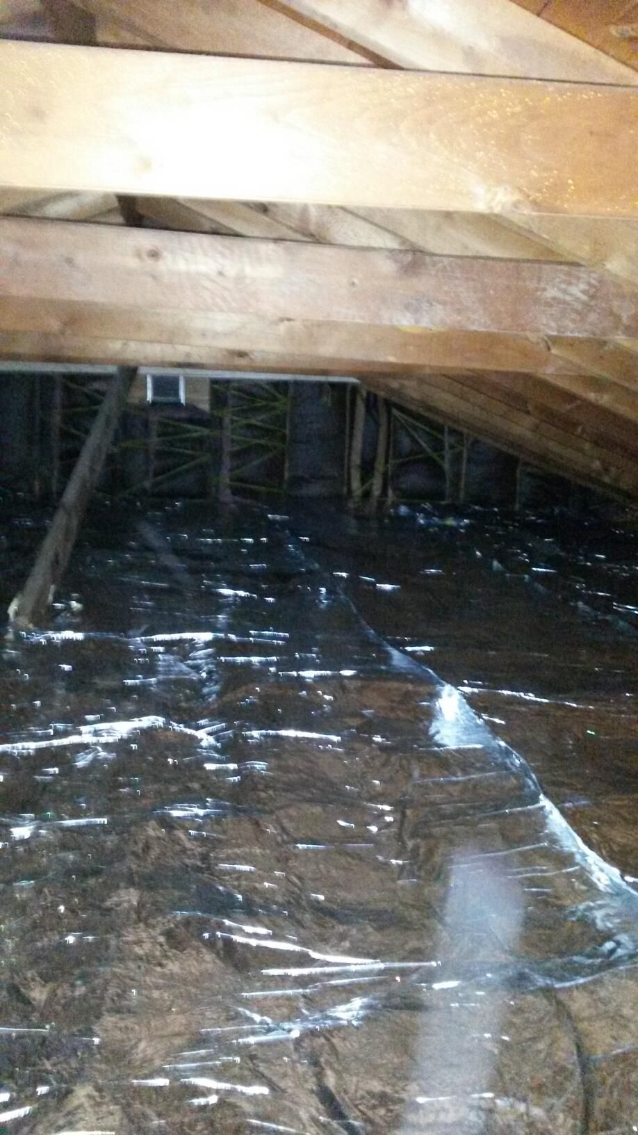 Finished attic