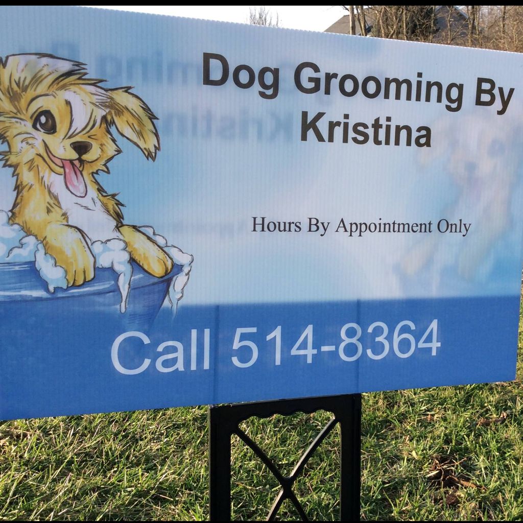 Dog grooming by Kristina