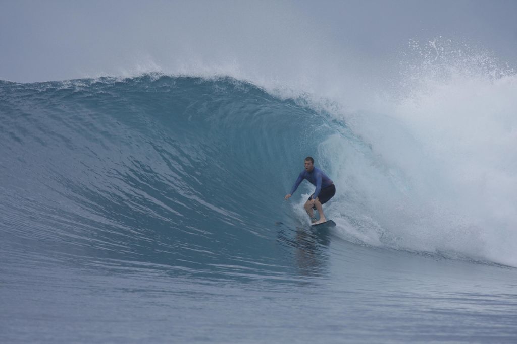 This is me surfing.